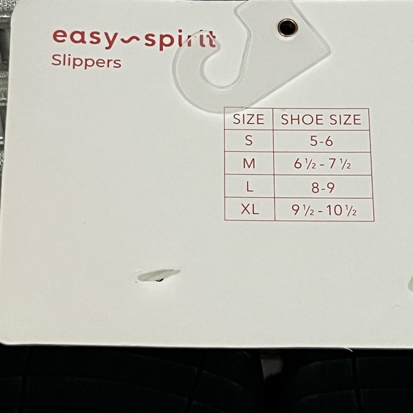 EASY SPIRIT women’s black slippers /size 5-6 - Picture 7 of 11